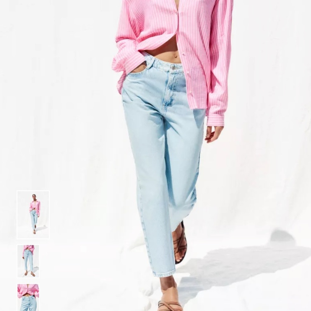 Z1975 HIGH-RISE MOM FIT JEANS
